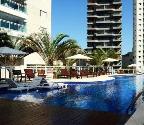 Excelente Apartamento Em Condominio Na Praia Das Asturias Guarujá Zewnętrze zdjęcie
